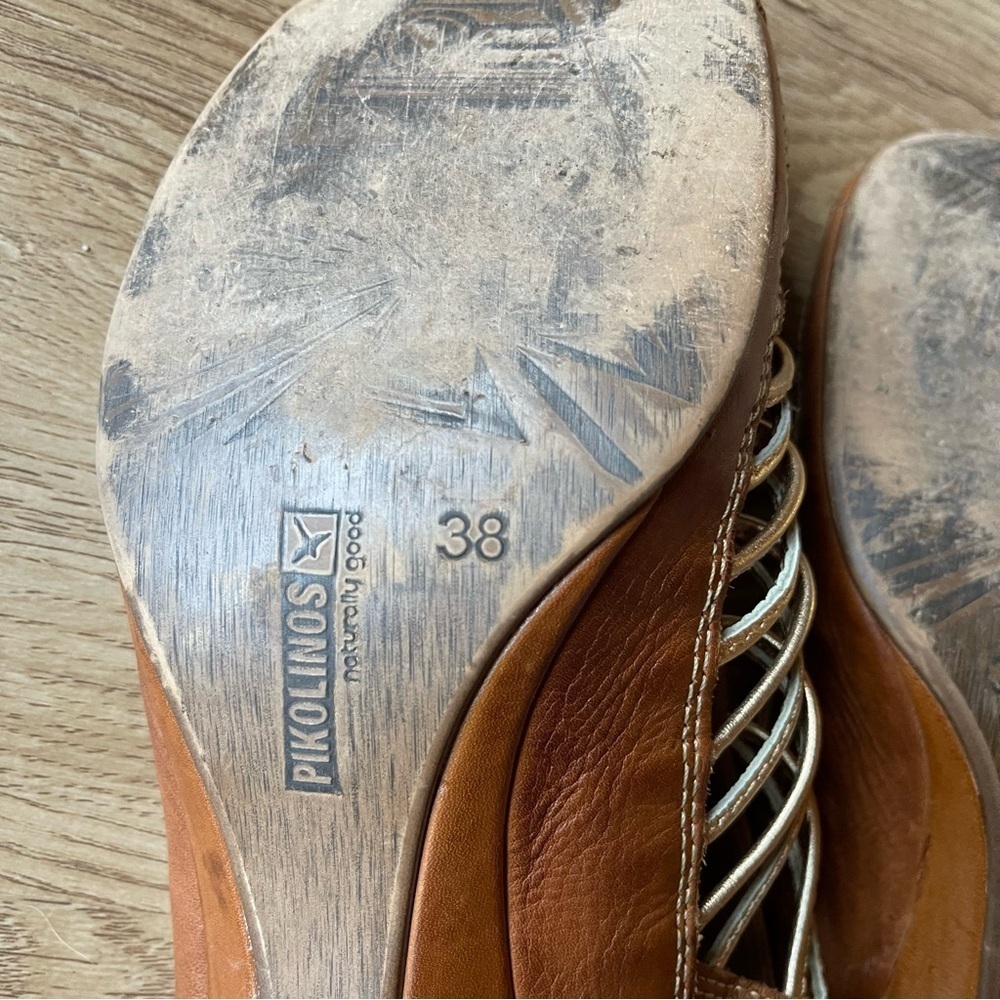 Pikolinos Women's Java Sandal - Brown Size 38 - Picture 9 of 11